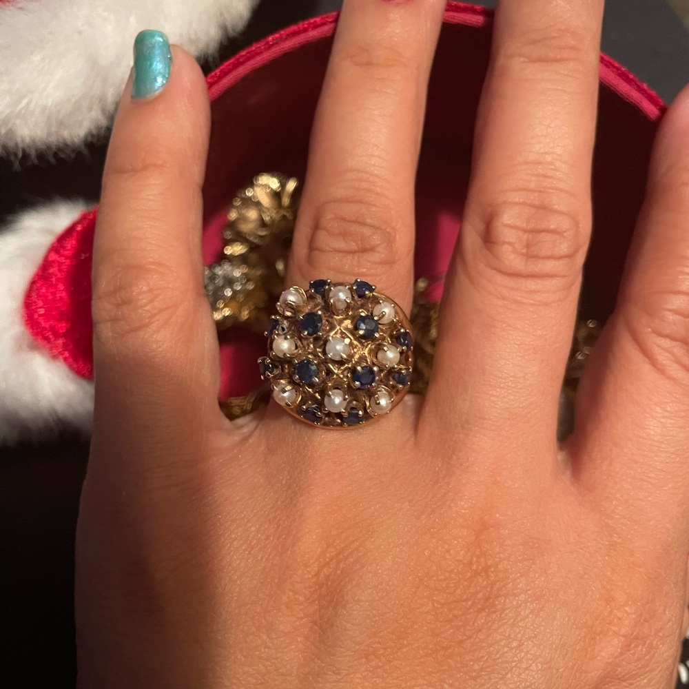 14k solid gold ring